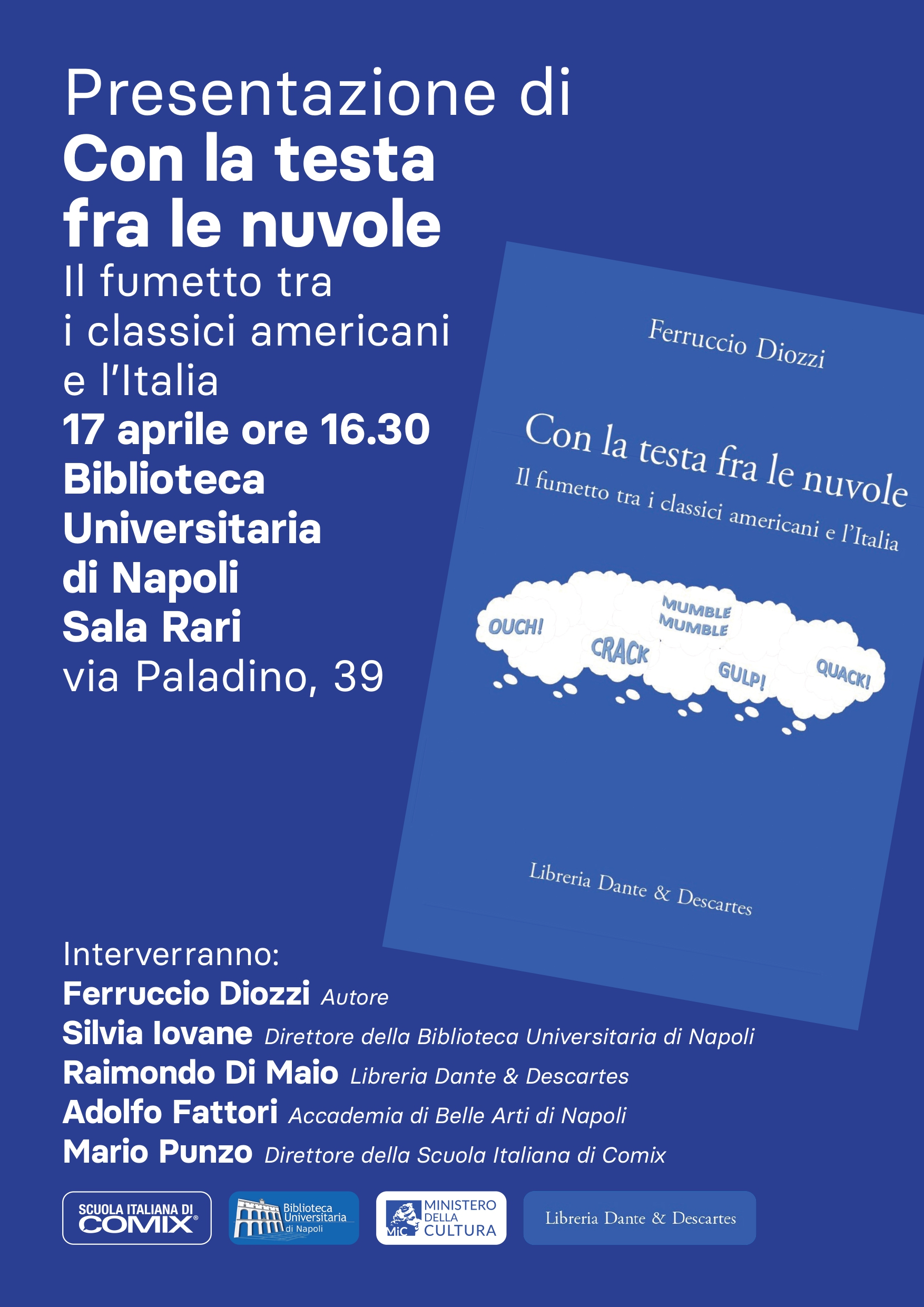 Presentazione libro "Con la testa fra le nuvole"